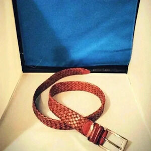 Italian Braided Belt NWOT